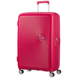 American Tourister Soundbox 4-Wheel 77cm Suitcase Lightening Pink